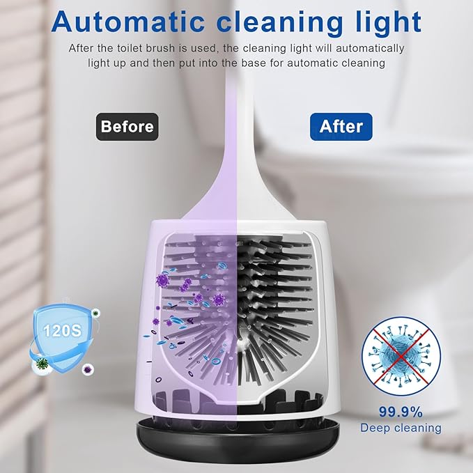 Electric Toilet UV Brush